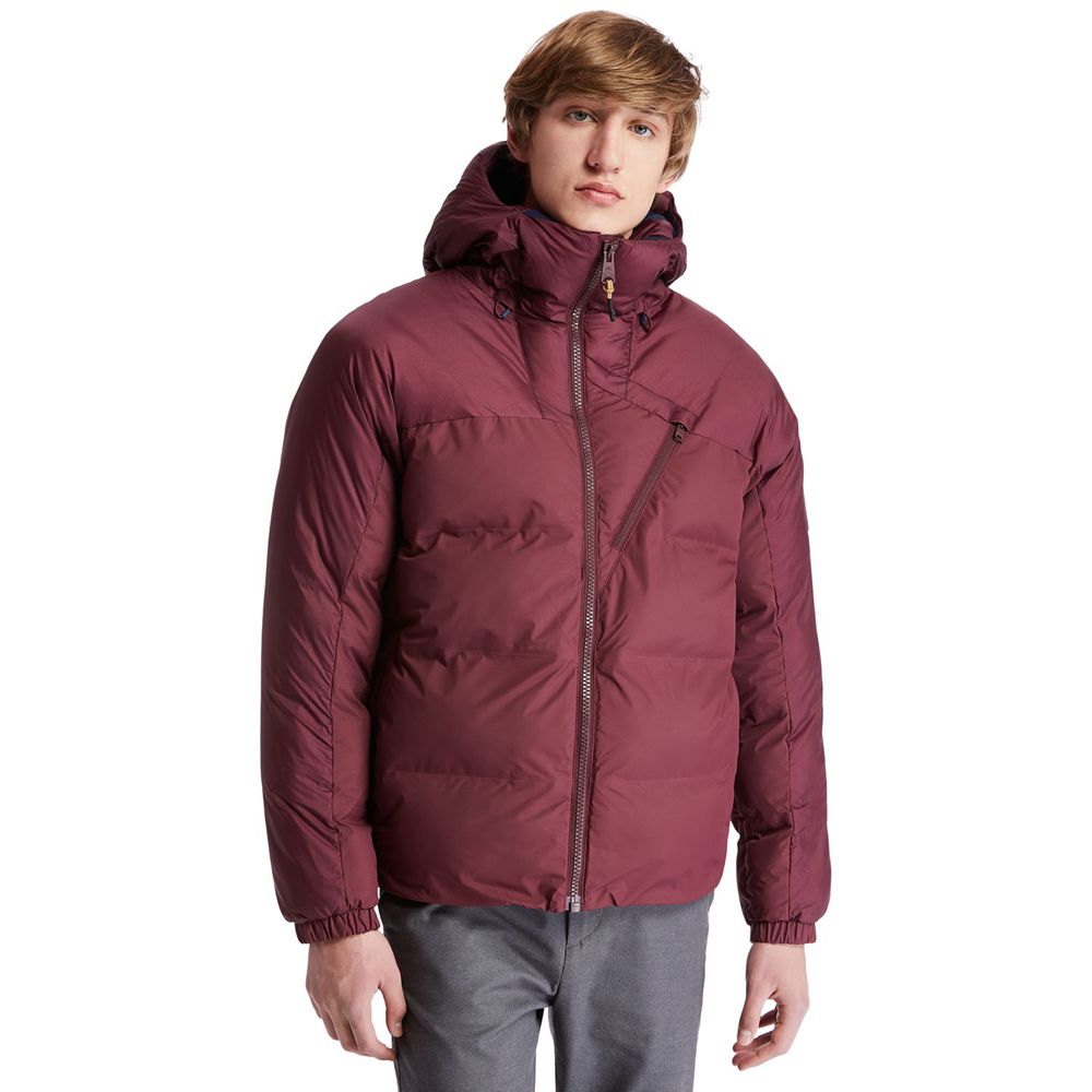Chaquetas Timberland Hombre Neo Summit Sin Capucha Invierno Burdeos - Chile VCY-247086